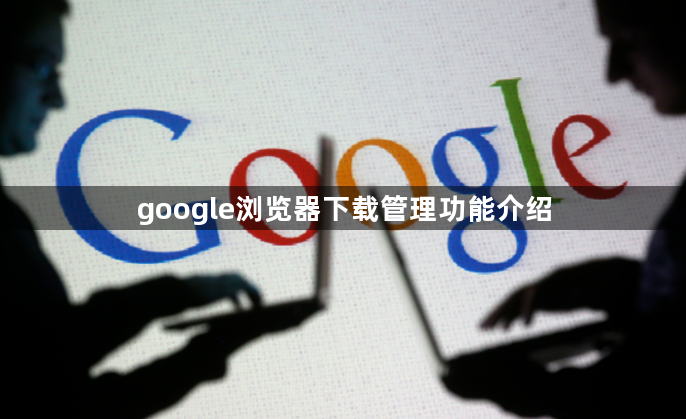 google浏览器下载管理功能介绍1