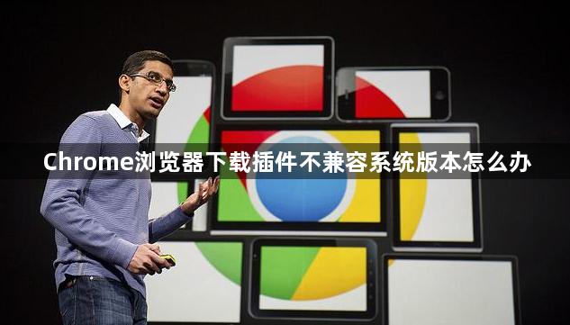 Chrome浏览器下载插件不兼容系统版本怎么办1