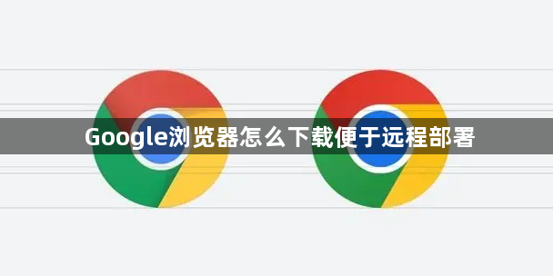 Google浏览器怎么下载便于远程部署1