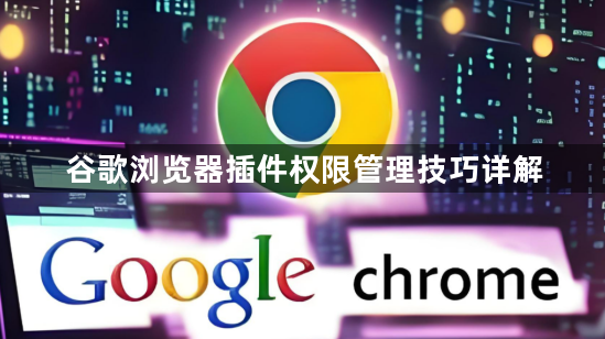 谷歌浏览器插件权限管理技巧详解1