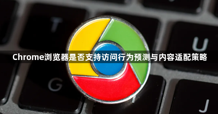 Chrome浏览器是否支持访问行为预测与内容适配策略1