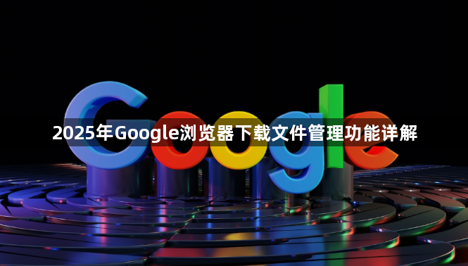2025年Google浏览器下载文件管理功能详解1