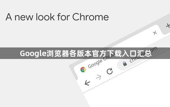 Google浏览器各版本官方下载入口汇总1